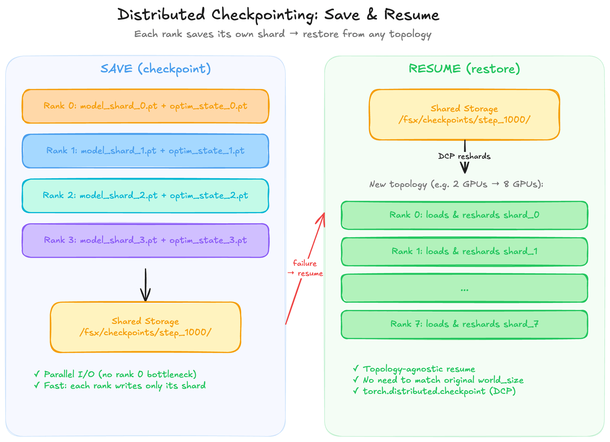 Checkpointing Flow