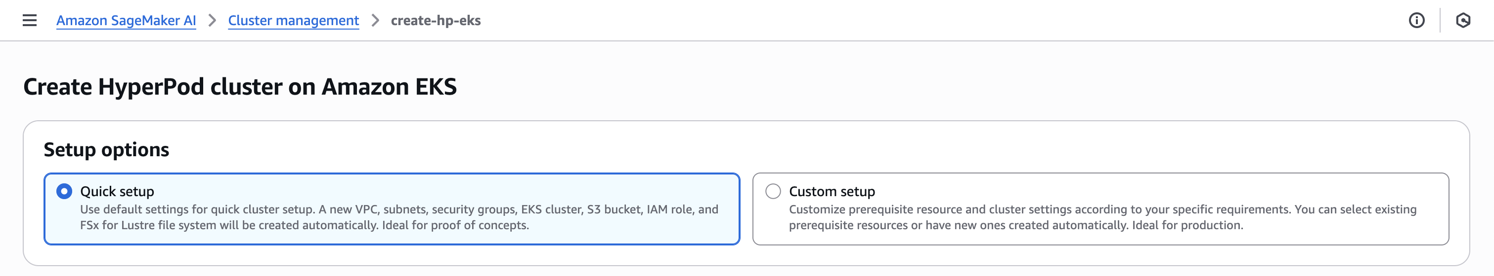 Console experience with a single instance group
