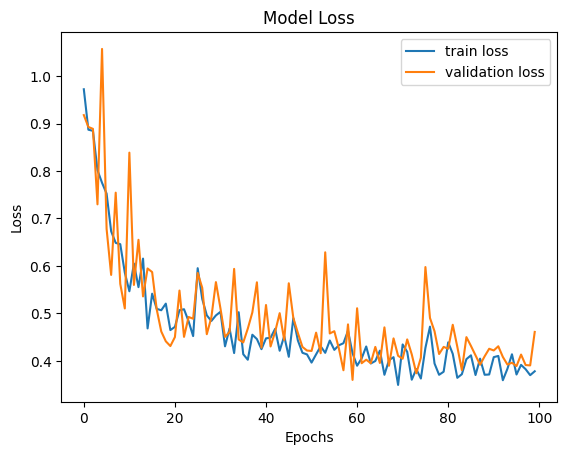 Figure 1. An example loss plot