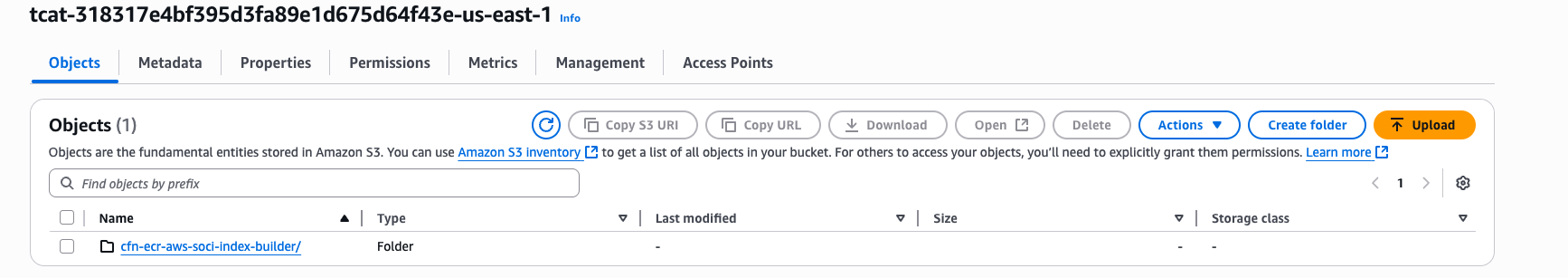 Verify S3 bucket contents