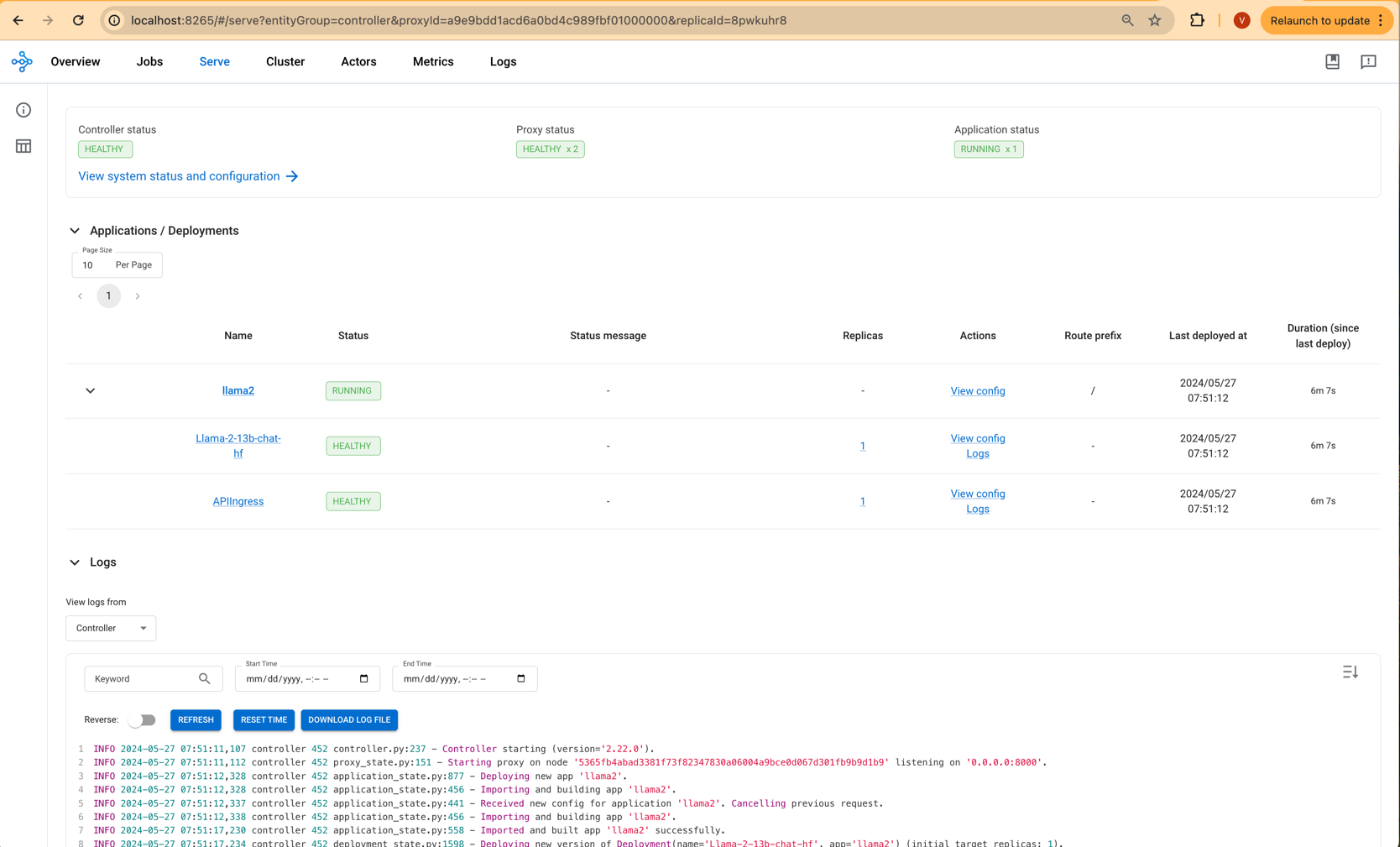 RayDashboard