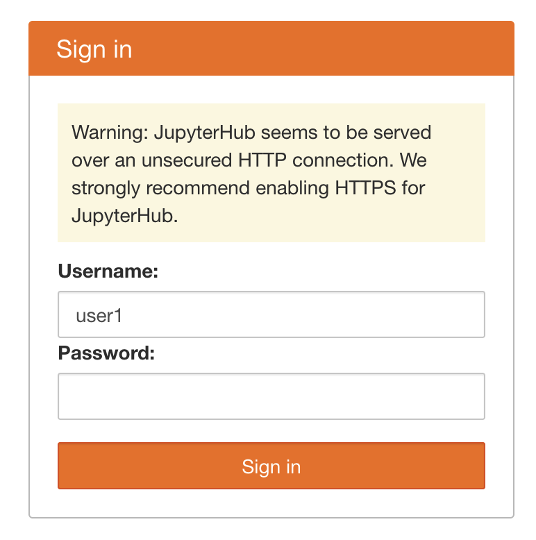 sign in