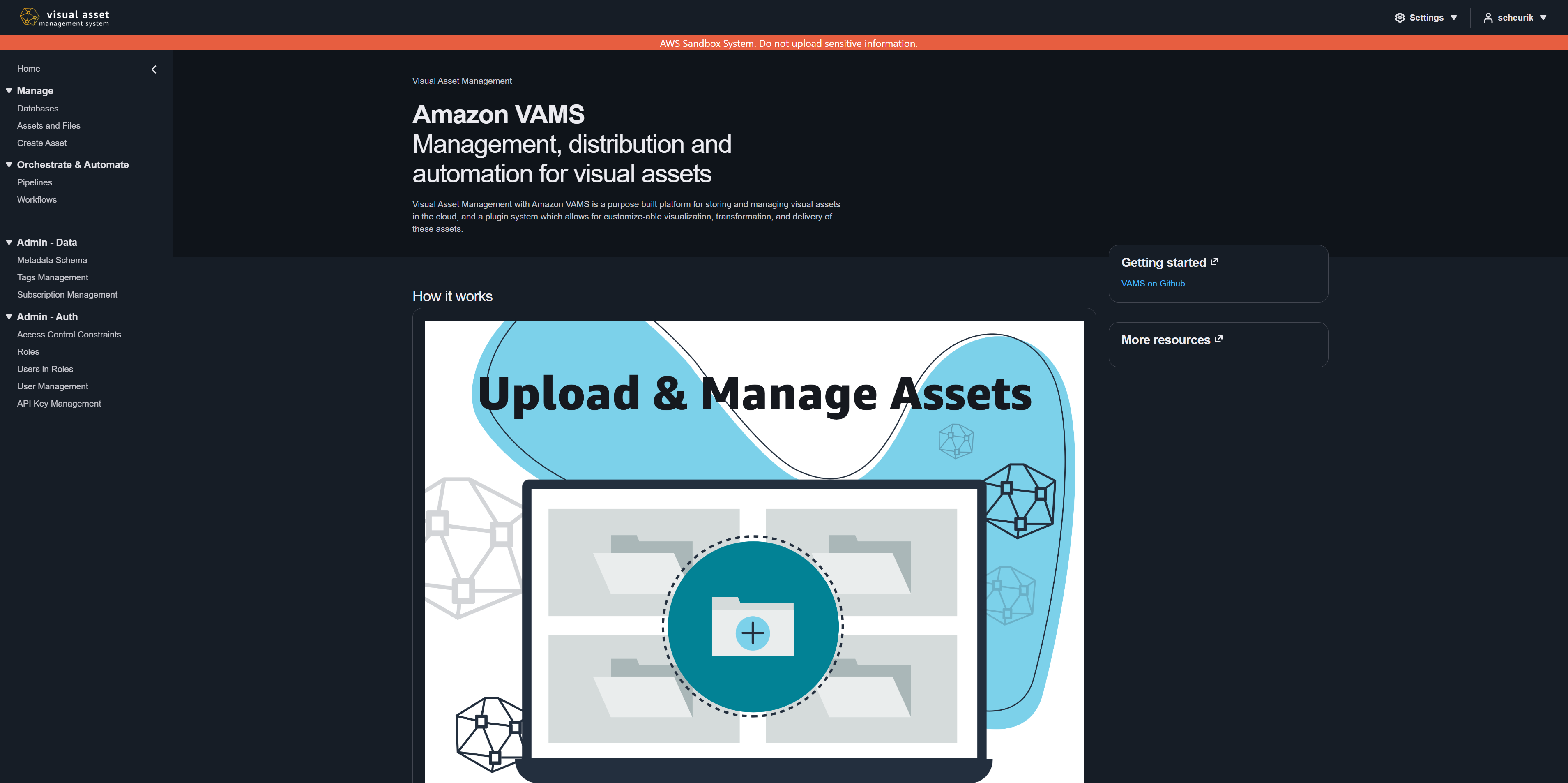 VAMS Home Page